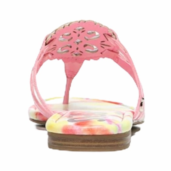 SAM EDELMAN Clara Sandal Flop Flop Flamingo Pink - Picture 6 of 11